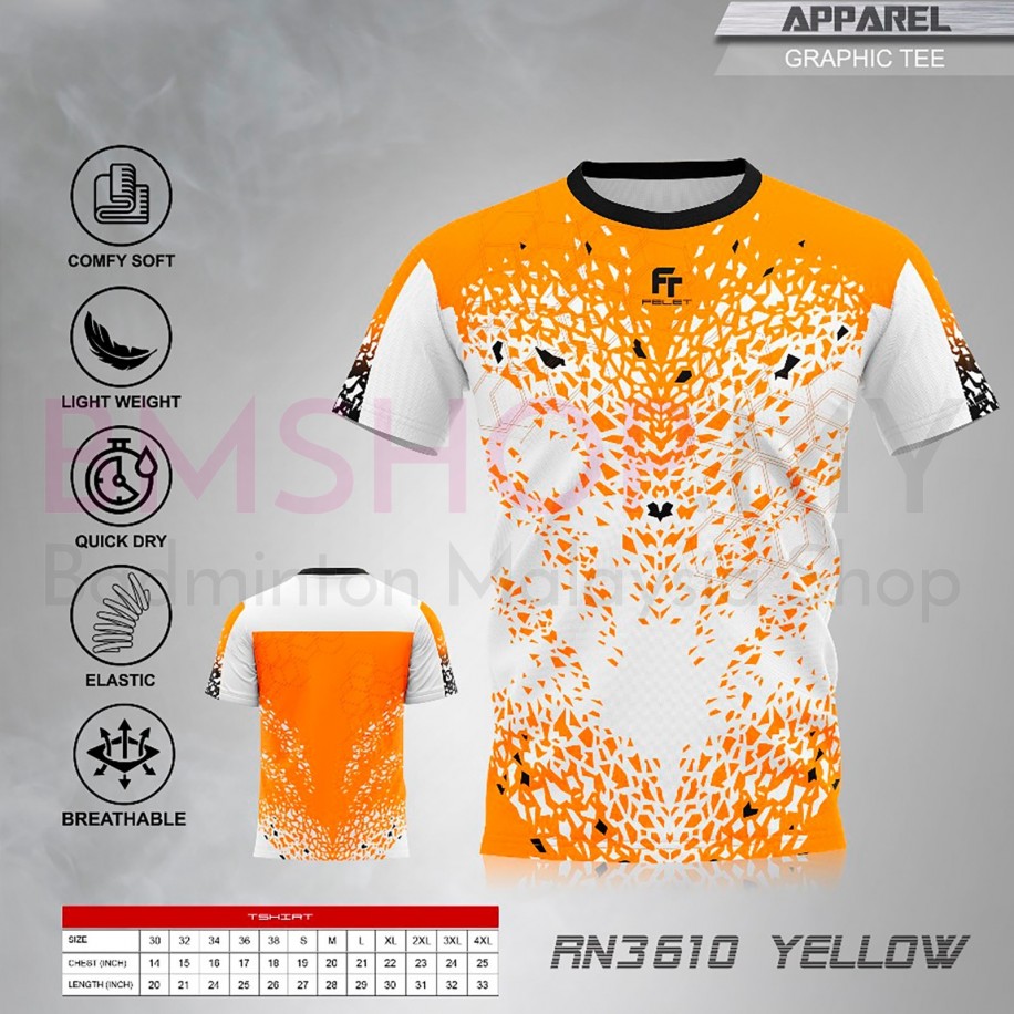 Felet Shirt RN3610 Yellow