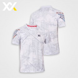 MAXX Shirt Fashion Tee MXFT106 White/Grey