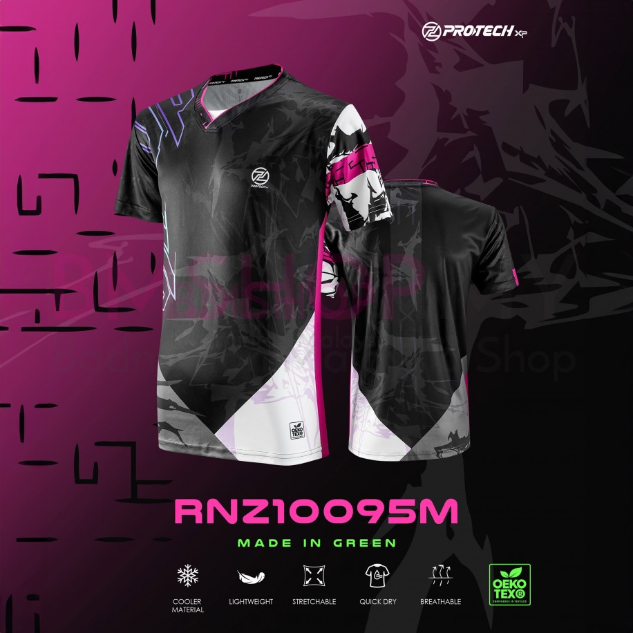 PROTECH Shirt RNZ10095 Black Purple