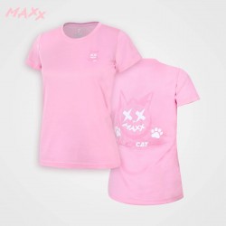 MAXX Shirt Graphic Tee MXGB04T Pink (Woman Cutting)