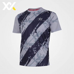 MAXX Shirt Fashion Tee MXFT111 Navy/Grey