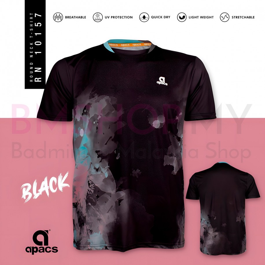 Apacs Shirt RN10157 Black