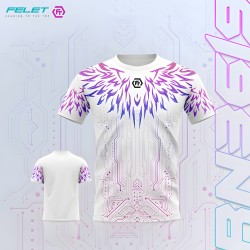 Felet Shirt RN3619 White Purple